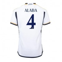 Camisa de time de futebol Real Madrid David Alaba #4 Replicas 1º Equipamento 2023-24 Manga Curta